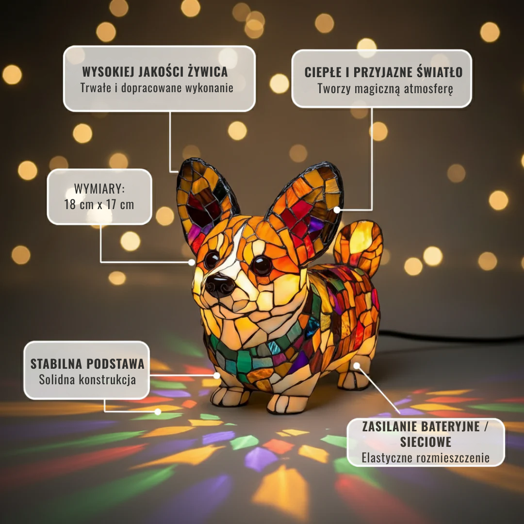 Olśniewający Corgi